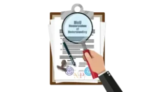 reading with magnifying glass