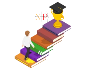 climbing up on stairs