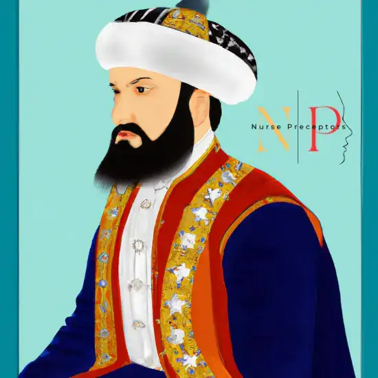 picture of of a Mughl emperor