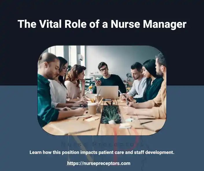 nurses in a meeting with manager