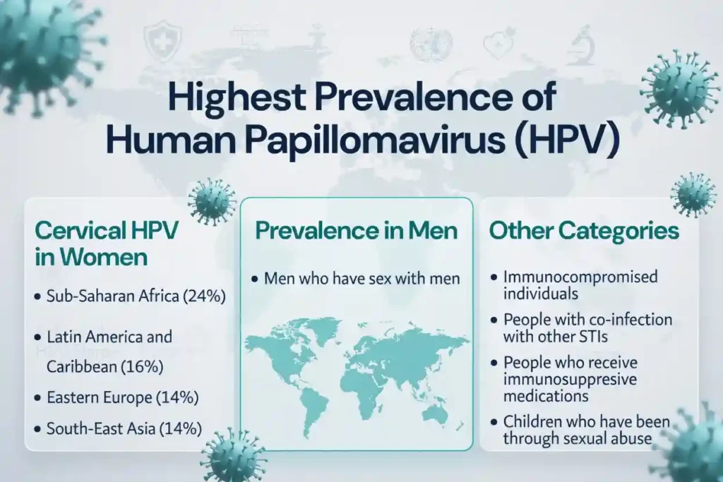 Prevalence of HPV HPV prevalence
