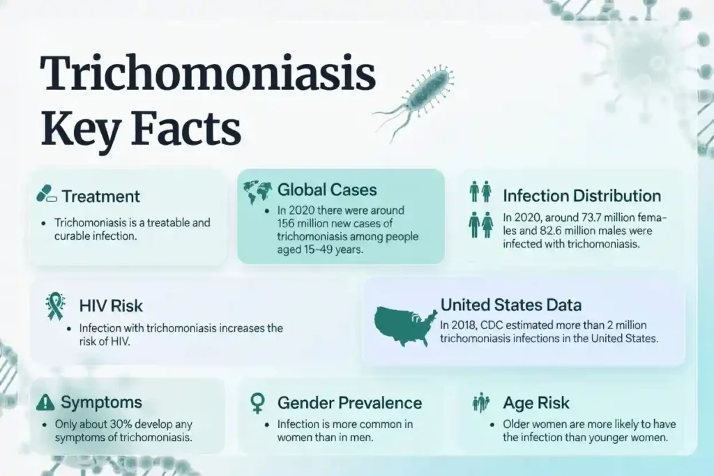 Trichomoniasis Key Facts facts about trichomoniasis