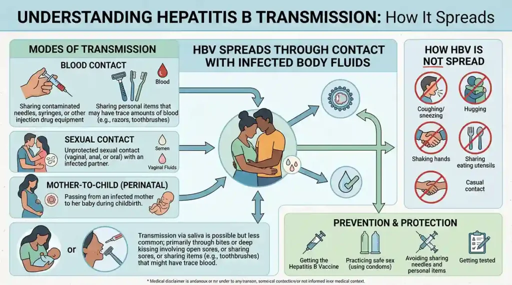 Hepatitis-B overview overview of hepatitis B (transmission prevention)